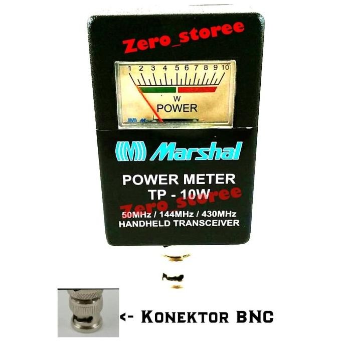 TERBARU - Power Meter HT Marshal TP10W Watt Meter HT Marshal TP-10 TP10 Check