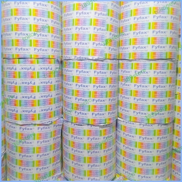 

Kertas Kasir Thermal Fyfax 80X80 / Thermal Paper Roll Fyfax 80X80 Terbaik