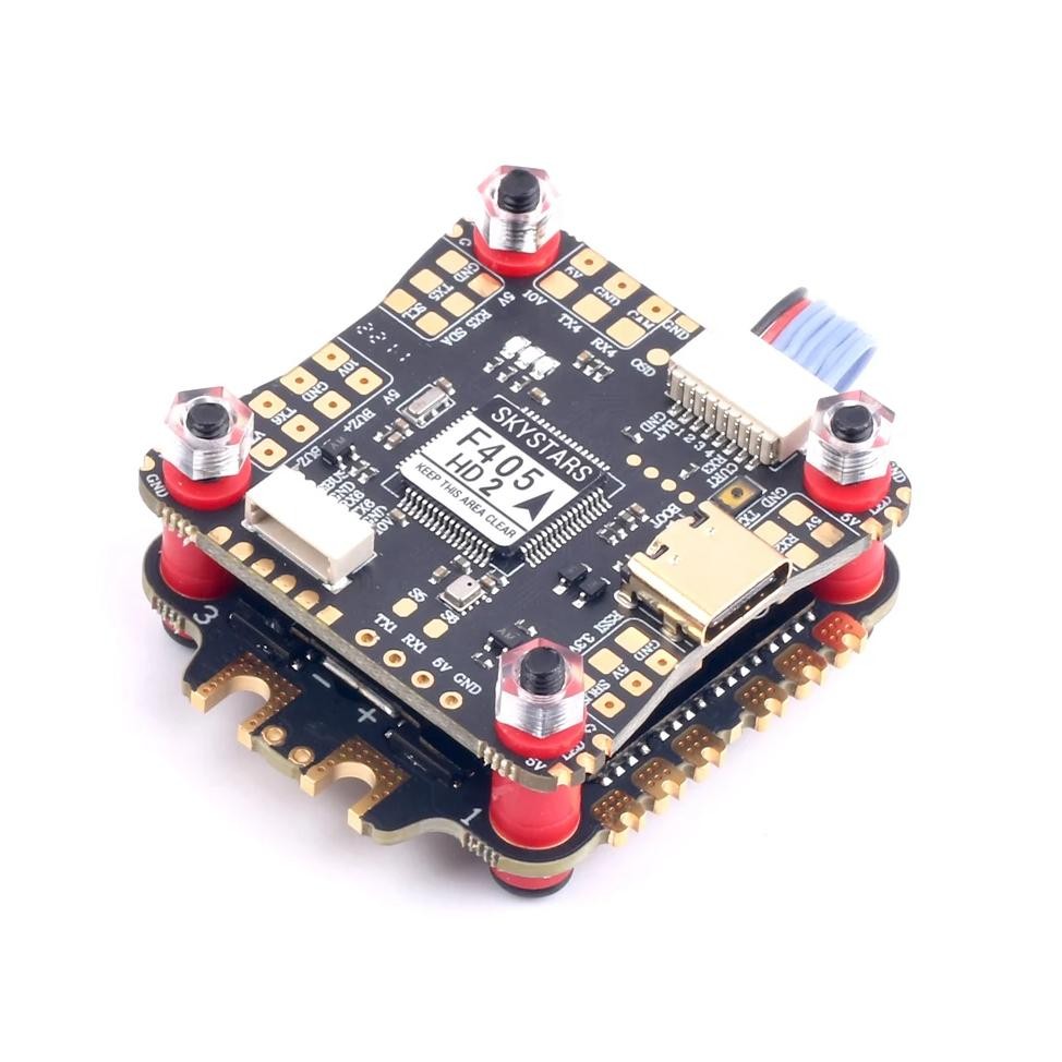 NEW SKYSTARS F405 F4 FLIGHT CONTROLLER FC 55A 4IN1 ESC STACK 3-6S LIPO BMI270 BETAFLIGHT OSD DSHOT60