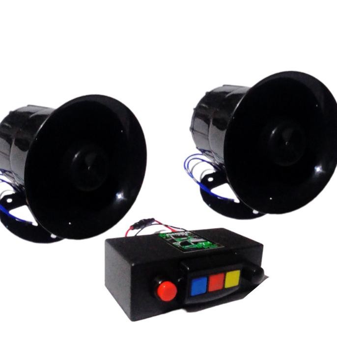 TERMURAH - Klakson Telolet Basuri Mobil Motor 80nada 12-24V.