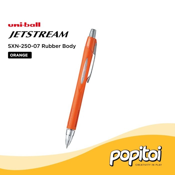 

Terlaris Uni Ball JETSTREAM SXN-250-07 Rubber Body 0.7 mm Ballpoint Pen Uniball SALE