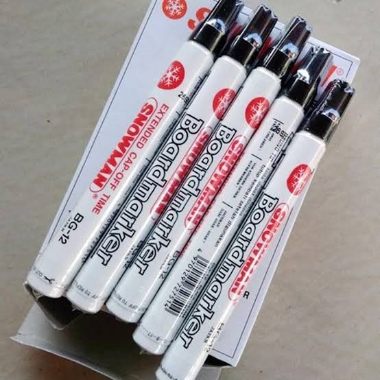 

Terlaris Spidol Whiteboard Snowman BG 12 HITAM (12pcs) SALE