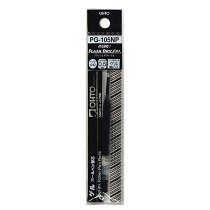 

Terlaris Refill for Parker, Ohto Horizon GS01 Ohto PG-105NP Gel Black 0.5 Needletip SALE
