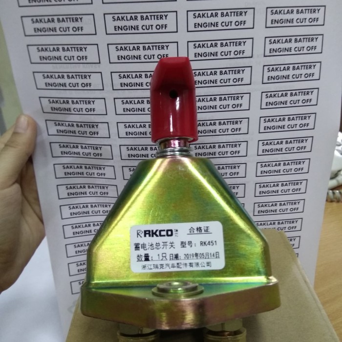 Termurah Battery Switch/Saklar Battery/Pemutus Accu