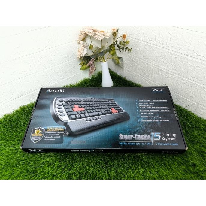 11.11 Keyboard Gaming A4Tech X7 - G800V Keyboard Gaming Port USB Termurah