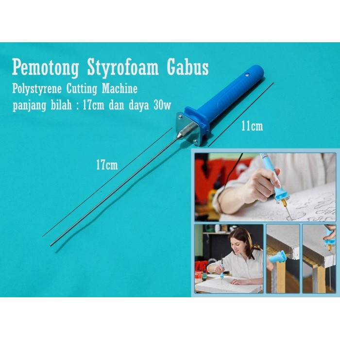 

Terlaris Alat Pemotong Busa model solder /Gabus Polystyrene Styrofoam Cutter SALE