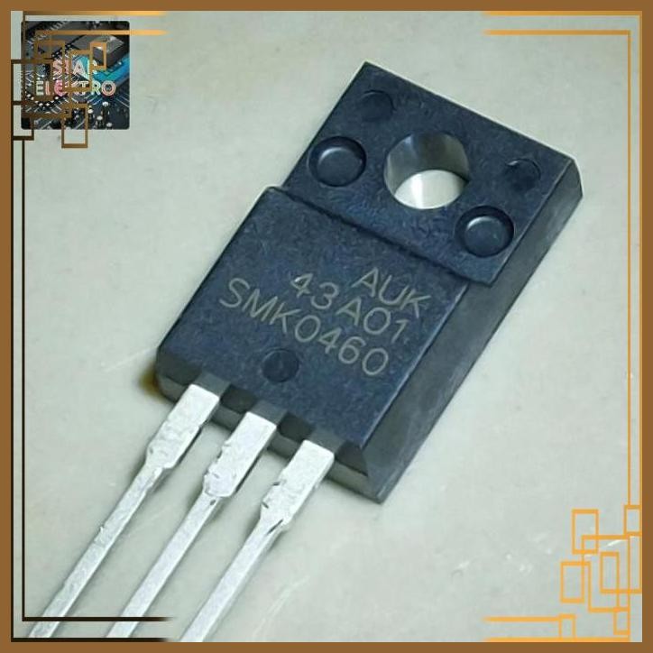 [SRE] SMK0460 To-220f AUK SMK 0460 SMK0460F N-Channel Mosfet 4A 600V FET