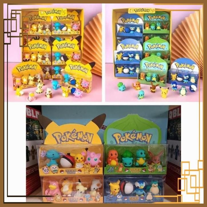 

[RDB] PENGHAPUS PENSIL POKEMON SET 4 ERASER ALAT TULIS PREMIUM