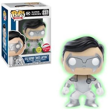 FUNKO POP Funko Pop Exclusive SDCC18 DC Heroes -White Lantern Kyle Rayner (GITD)