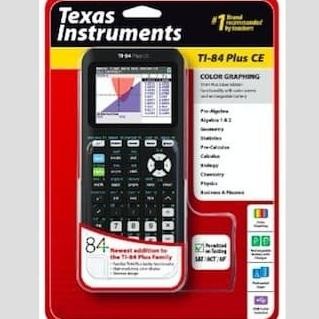 

TERBARU - Kalkulator TEXAS INSTRUMENTS TI-84 PLUS CE ~ Scientific Grafik