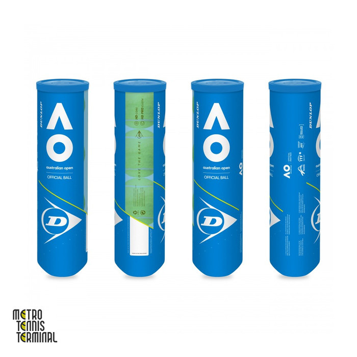 Dunlop Australian Open Ball Tennis ( Bola Tenis Isi 4 )