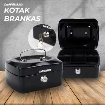 

TaffGUARD Kotak Brankas Uang Safebox Key Lock 15x12x8cm