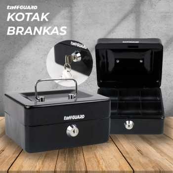 

TaffGUARD Kotak Brankas Uang Safebox Key Lock 15x12x7.5cm