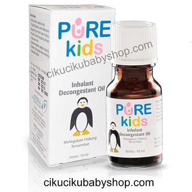 Produk Baru Obat Batuk Pilek Bayi Dan Anak Pure Kids Inhalant Decongestan