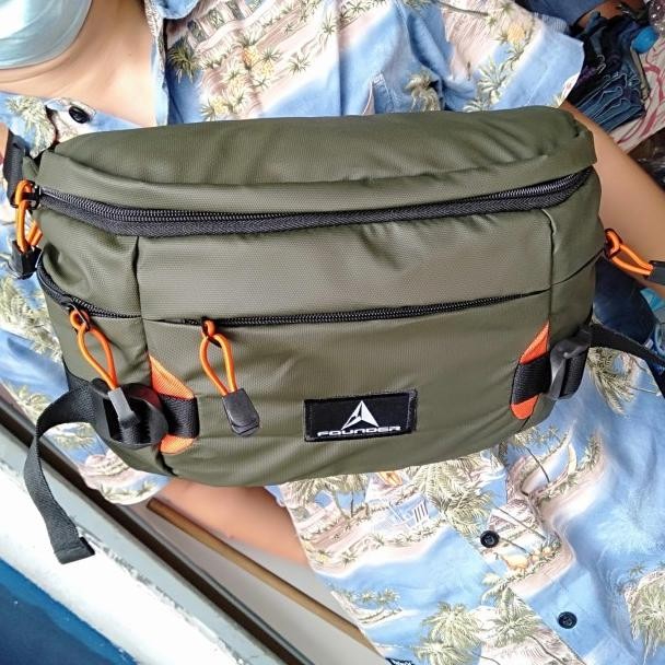 Tas Waistbag Jumbo Founder Anti Air