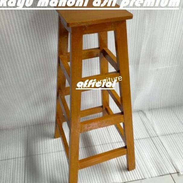 Bangku Tinggi 1 Meter/Bangku Kayu/Tangga Kayu/Bangku /Bangku Cafe