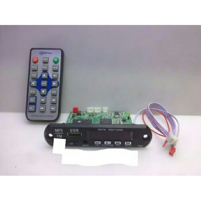 TERBARU MODUL MP5 VIDEO PLAYER FM RADIO KIT MP5 VIDEO PLAYER FM RADIO