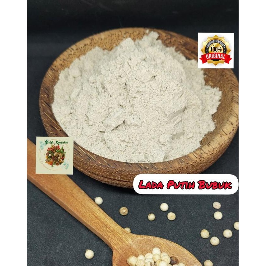 

Lada putih bubuk 1kg / white pepper powder