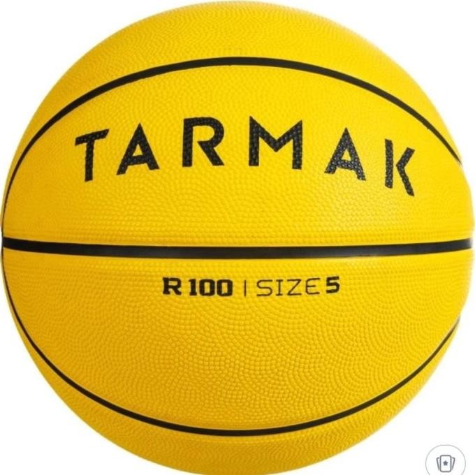 Tarmak Bola Basket Size 5 Warna Kuning R100