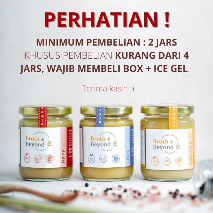 

PEMBELIAN Mix Beef and Chicken Bone Broth - Box + Ice Gel