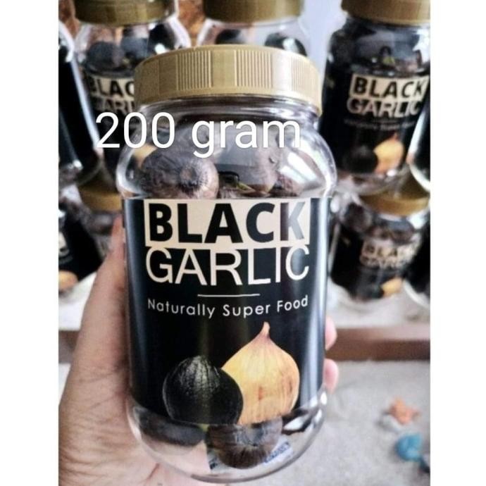 

black garlic bawang tunggal