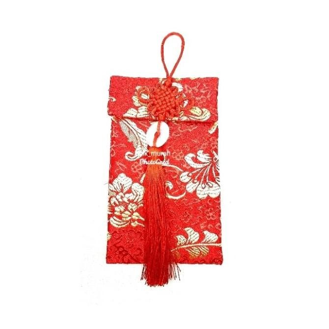 

BIG SALE ANGPAO IMLEK BAHAN KAIN - ANGPAO KAIN MOTIF ORIENTAL MERAH SULUR GOLD !!!!!