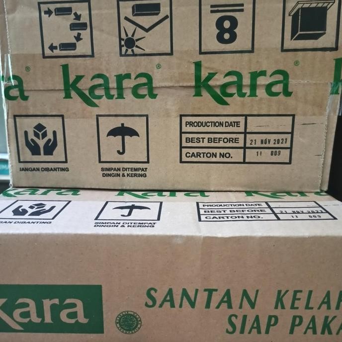 

santan kara 200ml karton isi 10