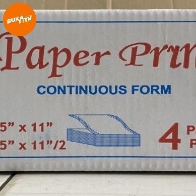 

NEW Kertas / Continous Form ( 9.5 x 11 / 9.5 x 11.2 ) 4 ply / continus
