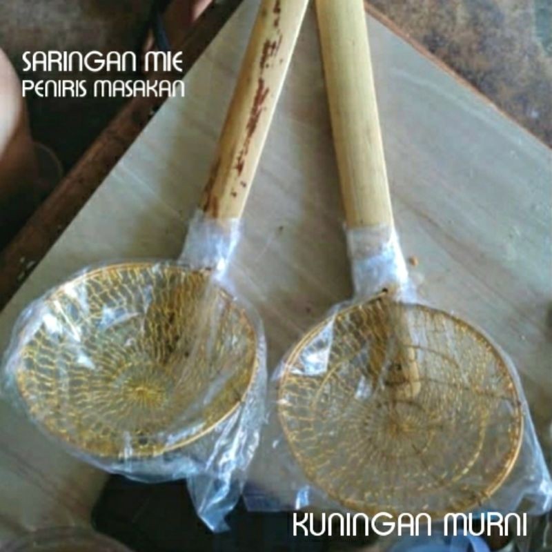 Serok Saringan Mie Kuningan Antikarat Permanen
