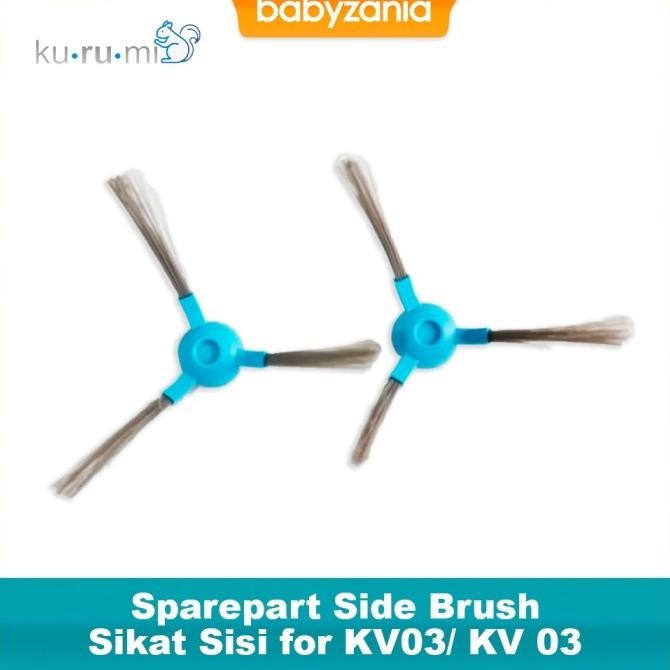 TERLARIS - Kurumi Sparepart Side Brush Sikat Sisi for KV03/ KV 03