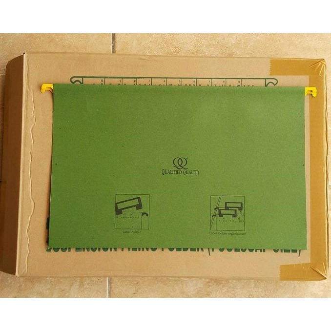 

Map gantung hang map QQ 1 pak isi 50