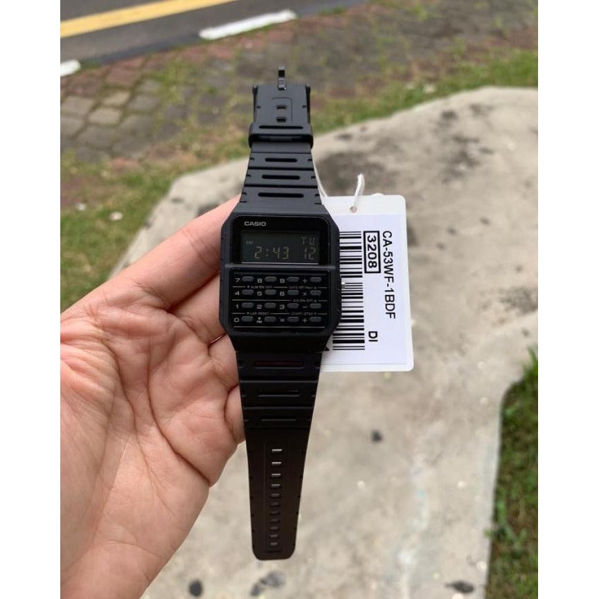 

Casio Ca-53Wf-1Bdf - Jam Tangan Calculator / Kalkulator - Hitam - Ca53