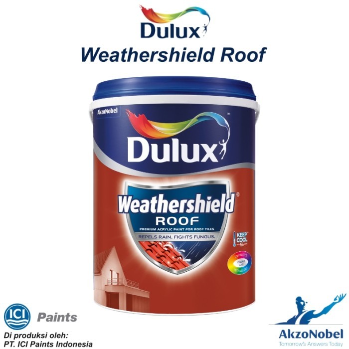 Cat Genteng Dulux Weathershield Roof 2.5 Lt