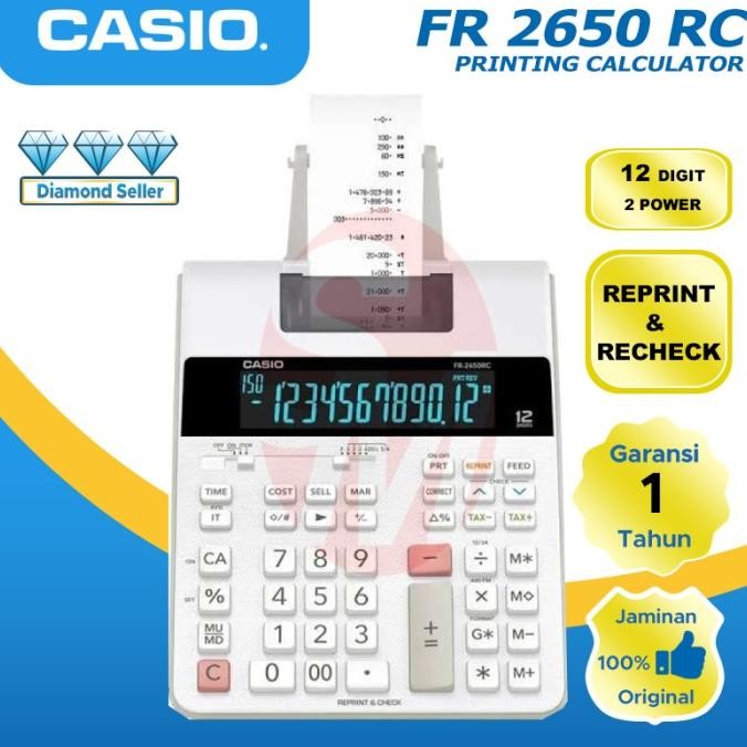 

Kalkulator Casio Fr 2650 Rc
