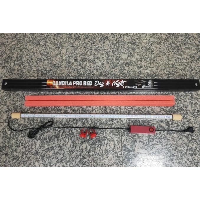 LAMPU LED KANDILA PRO RED DAY AND NIGHT UVA UVB