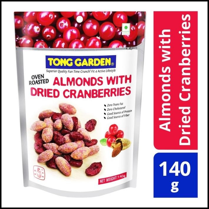 

Tong Garden Almond And Dried Cranberries 140 Gr