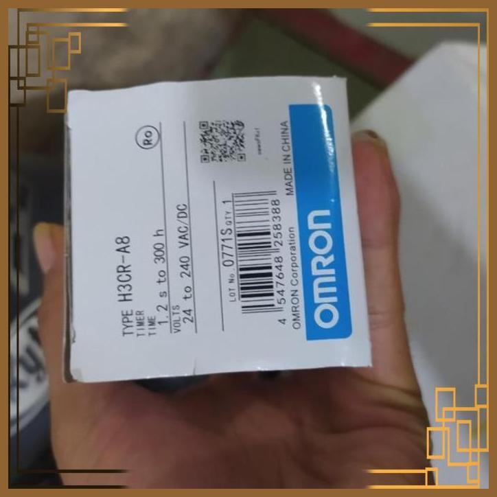 [PCM] timer omron h3cr-a8 220vdc 220vac 220volt 220v 220 v volt ac dc