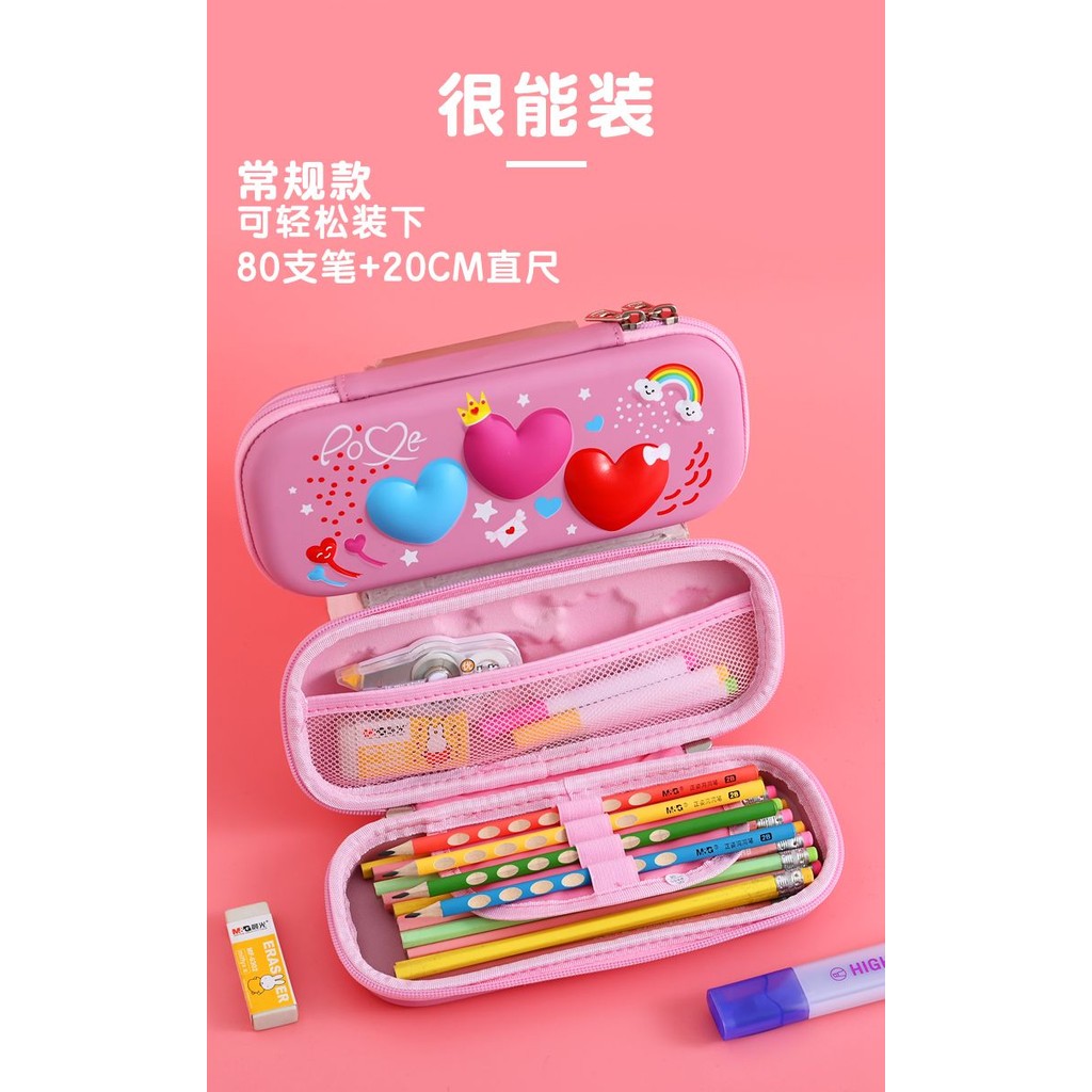 

Kotak Pensil Anak-anak, Tas Pensil Kapasitas Besar Multi Lapis