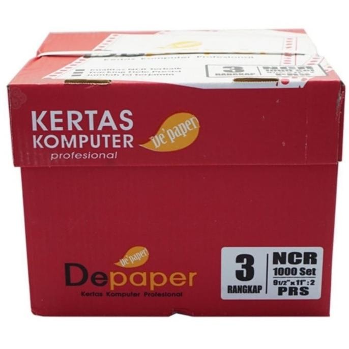 

continuous form 9.5X11, 3 ply PRS warna DEPAPER / Depaper k3 prs