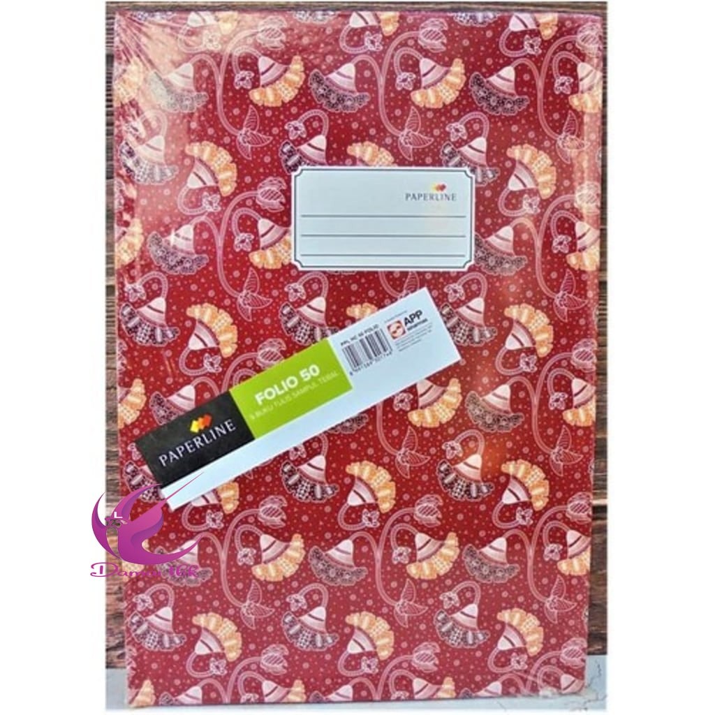

Buku Hard Cover Paperline FOLIO isi 50 lembar