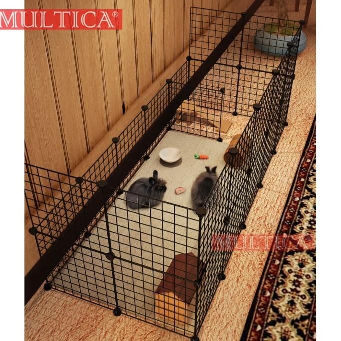 Multica Kandang Kucing / Kandang Anjing / Kandang Besi Lipat Tebal G