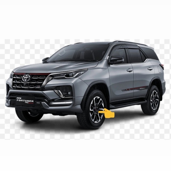 Tutup Velg Dop Roda Fortuner VRZ TRD 2021