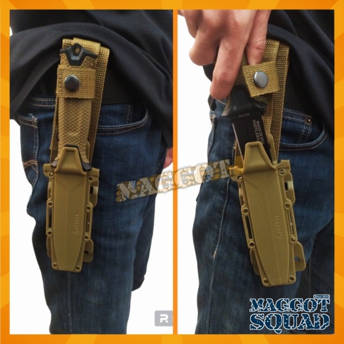 SPECIAL Pisau Tactical Militer Outdoor Garber