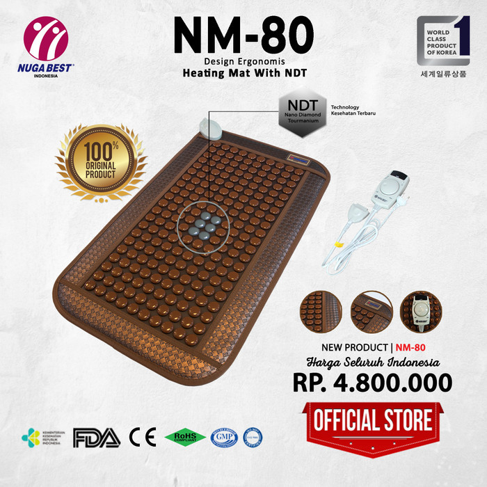 Termurah Nm 80 Heat Mat Nuga Best (Matras Kesehatan)