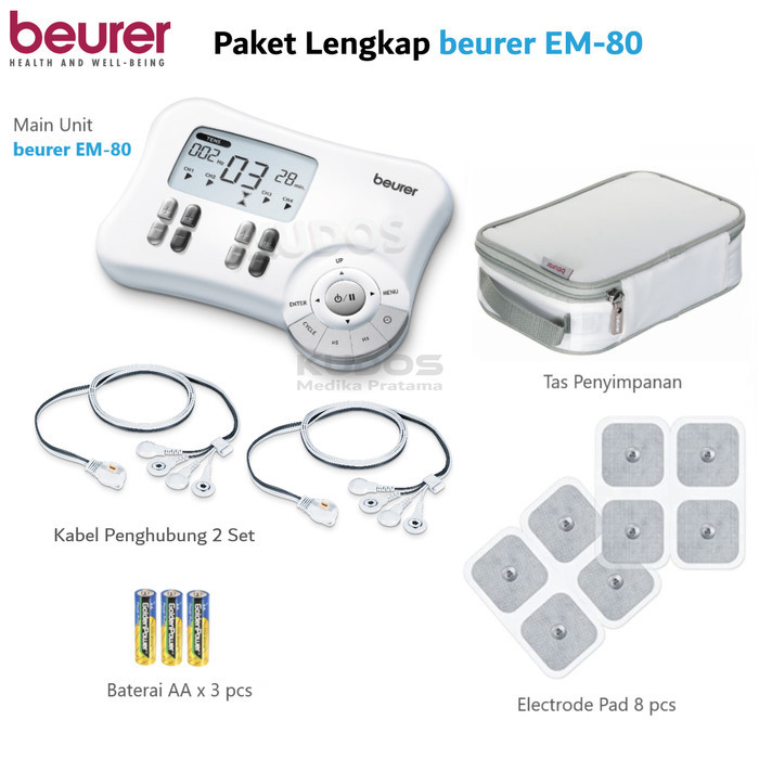 Terlaris Beurer Em80 - Digital Beurer Tens Ems Massage - Beurer Em-80