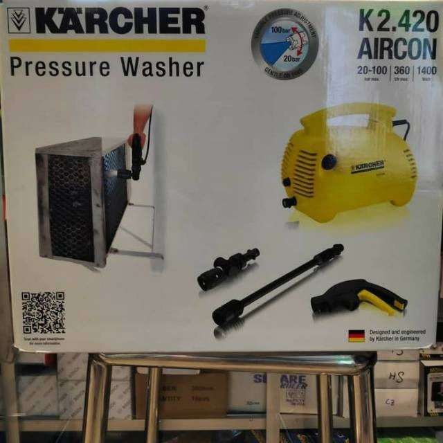 Karcher K2 .420 AirCon Jet Cleaner AC Cleaner cuci mobil motor