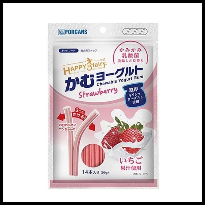 

Forcans Chewable Yogurt Gum Strawberry 90G