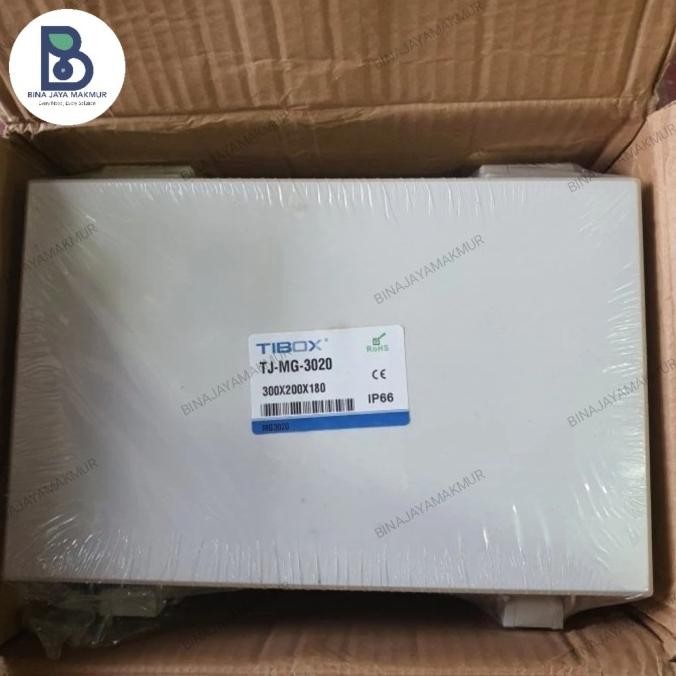 JUNCTION BOX PANEL PVC 300X200X180 ABS IP 66 / BOX PANEL PLASTI 30X20X18 TIBOX 1111T