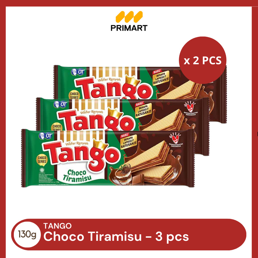 

Tango Wafer Choco Tiramisu 110gr - 3 PCS