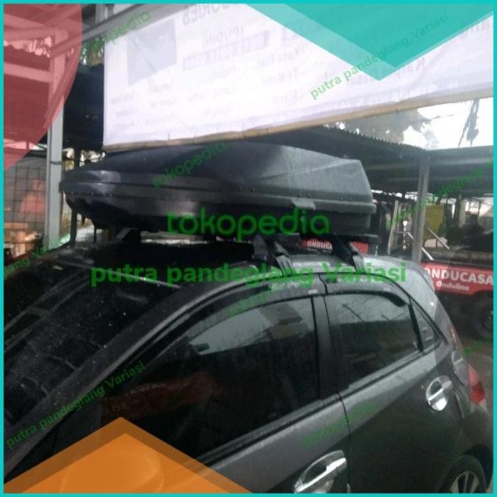 Roof rack bagasi atas mobil Honda Brio model box + cross bar 140BZ4 s